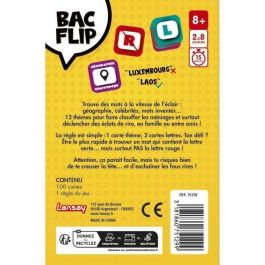 Juego de mesa - LANSAT - BAC FLIP - A partir de 8 años Juego de mesa - LANSAT - BAC FLIP - A partir de 8 años