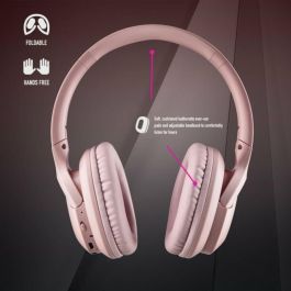 Auriculares Bluetooth NGS ARTICA CHILL TEAL Rosa (1 unidad)