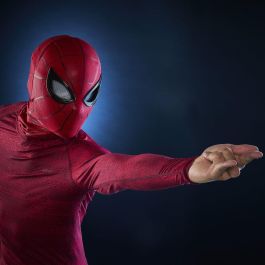 HASBRO Máscara Electrónica Spider-Man Homecoming Marvel Legends Series Ojos con Movimiento