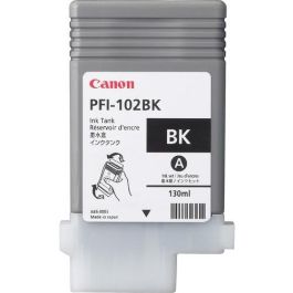 Canon Tinta Negro PFI-102BK 130 ML Compatible con IPF 500-600-700-710-610-605-720-755 Precio: 91.6900006. SKU: S8402660