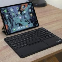 Teclado Bluetooth Slim Con Touchpad Negro ELBE TE-103-BT