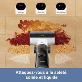 Dreame 6976233677293 Aspirador Mopa Mova K20 200W, 30 min, Aspira y Friega, Agua y polvo, Blanco