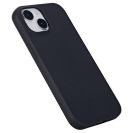 eSTUFF Funda TPU INFINITE VIENNA para iPhone 15 Negra - 100% Plástico Reciclado, Protección Anticaída y Arañazos