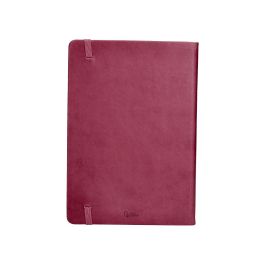 Agenda Encuadernada Liderpapel Mykonos A5 2025 Dia Pagina Color Rosa Buganvilla Papel 70 gr