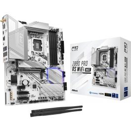 ASRock Z890 Pro RS WiFi White (1851) (D) Placa base Intel LGA 1851 DDR5 ATX para procesadores Core Ultra