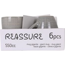 Inde Jarra Mug Gigante Reassure 550 cc - 14 x 10.2 x 11.5 cm (24 Unidades)