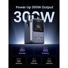 UGREEN Power Bank 25286 48000 mAh Litio Gris