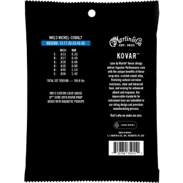 Martin Juego Acústica Luxe Kovar Sp Core Medium 13-56