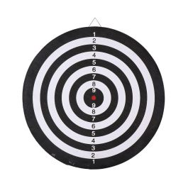 Dunlop Diana ø42cm Incluye 6 Dardos Juego Blanco/Negro/Rojo/Verde