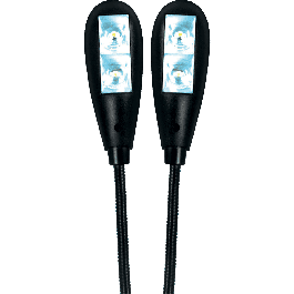 Lámpara Atril Dual Flex Con Pinza - 4 Led´S Lámpara Atril Dual Flex Con Pinza - 4 Led´S