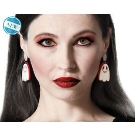 Pendientes Fantasma Blanco Y Rojo Halloween - Accesorio Temática Terrorífico y Alegre Pendientes Fantasma Blanco Y Rojo Halloween - Accesorio Temática Terrorífico y Alegre Precio: 1.49999949. SKU: B19B9SD64H