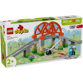 Lego DUPLO 10426 Set de Expansión My Town: Vías de Tren y Puente para Aprendizaje Temprano