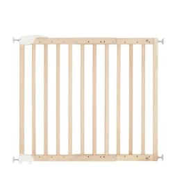 Badabulle Barrera de Seguridad Deco Pop Wood, Fijación Extensible y Tornillo (63.5 - 106cm)