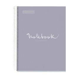 Bloc Miquelrius Emotions Notebook 5 Micro.Tapa Extra A4 120H 90G Cuadric.5X5 Gris 5 unidades Precio: 35.50000003. SKU: B147XVBPVN