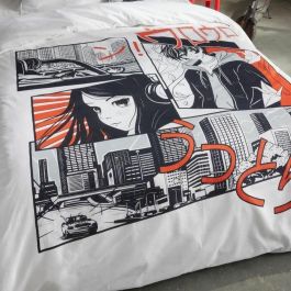 Today TOD3574641268671 Juego de Cama Algodón Estampado Manga Blanco 240x220 cm para 2 Personas HOY JAVA