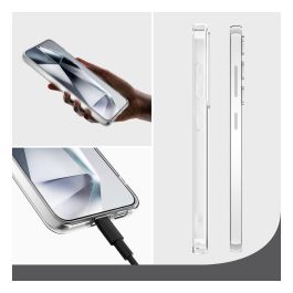 4smarts 541343 Set de Protección 360° para Samsung Galaxy S25, Resistente a Golpes y Rayones, Transparente, 2 Piezas