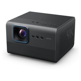 BenQ GP520 Proyector 4K UHD LED Inteligente Home Cinema, 2600 Lúmenes ANSI, DLP, 200000:1, Zoom, Wi-Fi 6, Bluetooth 5.2, Altavoces, Google TV, Negro