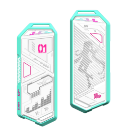 ASUS ROG Strix Arion Hatsune Miku Edition Caja Externa SSD M.2 Blanca 10 Gbit/s