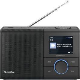TechniSat DigitRadio 217 Radio digital DAB+/FM en negro