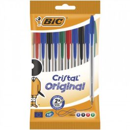 Bic Bolígrafo Original Original Colores Surtidos Azul, Rojo, Verde Y Negro Pack 10 Ud Precio: 5.50000055. SKU: B1AL8ZYTTV