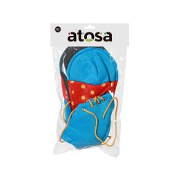 Zapatos Payaso 26 cm Rojos Disfraz Accesorio Temática Circo Adulto