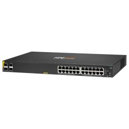HP Enterprise Aruba CX 6000 24G + 4SFP PoE+ (370W) Switch Gestionado L3 Gigabit Ethernet Montaje en Rack 1U