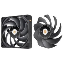Thermaltake CL-F172-PL14BL-A TOUGHFAN EX14 Pro Ventilador PC 140mm Swappable Edition - Negro (3 Pack)