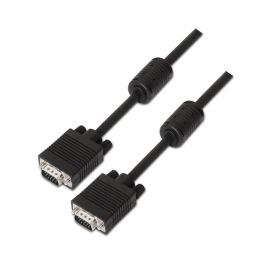 AISENS - CABLE SVGA CON FERRITA, HDB15/M-HDB15/M, NEGRO, 6.0M