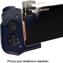 Turtle Beach 731855007684 Mando de juego inalámbrico Atom Azul Cobalto para móviles iOS