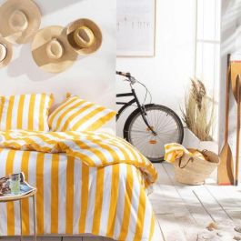 Set de cama - Today Summer Stripes - 240x220 cm - 2 personas - Algodón impreso apresurado