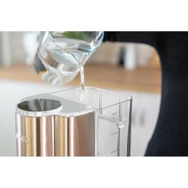 UNOLD Ava Express 18610 - Hervidor de Agua Eléctrico, 2.5 Litros, 2600 W, Acero Inoxidable y Plástico, 6 Ajustes de Temperatura, Indicador de Nivel, Plata y Blanco