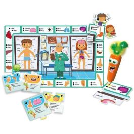 Lisciani Giochi LIS8008324093069 Carotina va al médico Juego de Aprendizaje Descubre el Cuerpo Humano