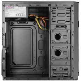 L - link Caja Ordenador ATX KLUSTER USB 3.0, Espacio para 3 Discos Duros, Fuente ATX 500W Incluida