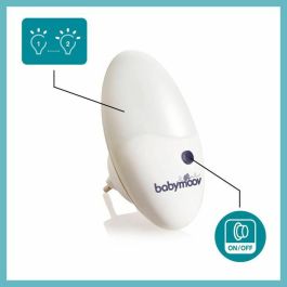 Babymoov Aplique LED Blanco Natural 2 Niveles Intensidad Luz Enchufe Giratorio 90° Bajo Consumo Ecológico No Calienta