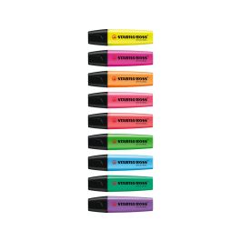 Rotulador Stabilo Boss Fluorescente 70 Magenta 10 unidades