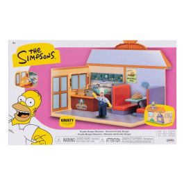 JAKKS PACIFIC Playset Burger Krusty Los Simpsons Edad: +4 años