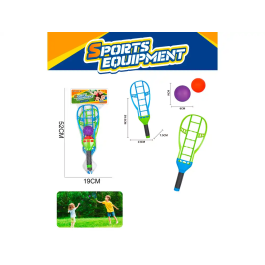 Csp Juego Atrapa la Pelota Catch Ball +3 Años Verano Juguetes Aire Libre Incluye 2 Raquetas y 2 Pelotas Precio: 4.68999993. SKU: B1AE3L6WJQ