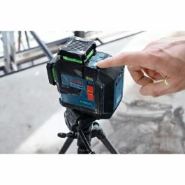 BOSCH 601065500 Láser de línea 3 planos GLL 80-33 G Professional + 4 pilas AA LR6 de 1,5 V