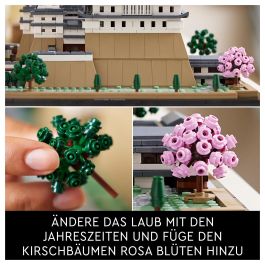 Lego Architecture 21060 Kit de Construcción del Modelo del Castillo Himeji para Adultos Fanáticos de la Cultura Japonesa