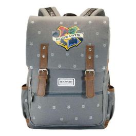 Karactermania Mochila Harry Potter Oxford Greyly 40x29x14 cm Gris Algodón
