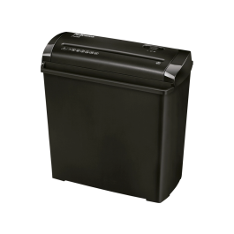 Fellowes Destructora de Documentos P-25S, Capacidad 5 Hojas, Corte en Tiras, Papelera 11 Litros