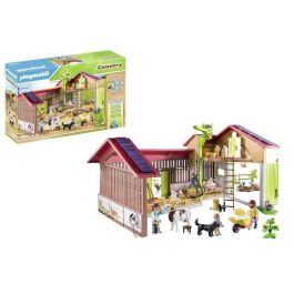 Playmobil PL71304 Granja con Paneles Solares - Set de Construcción Temática 'La Vida en la Granja'
