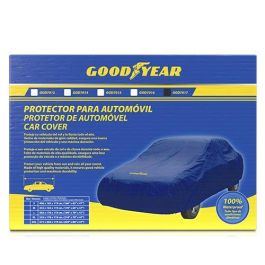 Good Year Funda Cubre Coche Talla XXL GOD7017 Azul, Protección UV, Impermeable