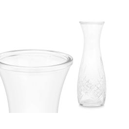 Jarra Tallada Rombos Sin Asa 1000Ml Vivalto 10X28CM (12 Unidades) Jarra Tallada Rombos Sin Asa 1000Ml Vivalto 10X28CM (12 Unidades)