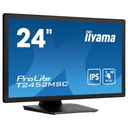 iiyama ProLite T2452MSC-B1 Monitor Táctil 24" FHD IPS 1920x1080 5ms HDMI DP USB-C Negro
