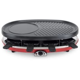 H.KoeNIG RP418 Raclette máquina 8 personas - Rojo H.KoeNIG RP418 Raclette máquina 8 personas - Rojo