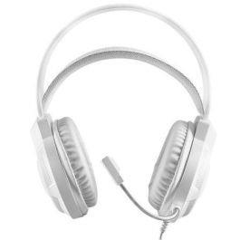 Auriculares Gaming con Micrófono Mars Gaming MH124W/ Jack 3.5/ Blancos Auriculares Gaming con Micrófono Mars Gaming MH124W/ Jack 3.5/ Blancos