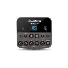 Alesis Turbo Mesh Kit Batería Electrónica con Parches de Malla, Incluye Pads, Platos, Pedal y Módulo con 120 Sonidos