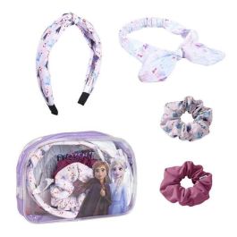 Cerdá Set de Belleza Accesorios 4 Piezas Frozen II Juguete Infantil para Niñas 3-12 Años Multicolor, 17.5 x 12 x 3 cm