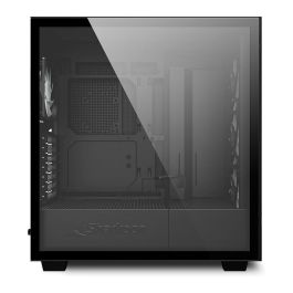 SHARKOON Caja PC Midi Sharkoon Rebel C50 RGB ATX Full Tower, Vidrio Templado, Negro